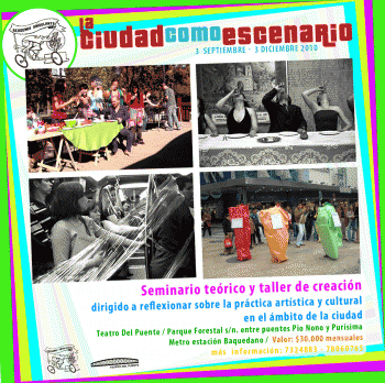 La ciudad como escenario